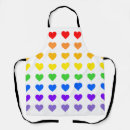 Search for lesbian pride aprons Heart
