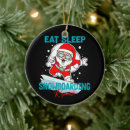 Search for snowboard christmas tree decorations Xmas