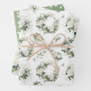 Search for watercolour roses wrapping paper White