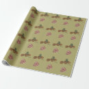 Search for christmas cone wrapping paper Green