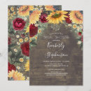Search for rustic sunflower bridal shower invitations Fall