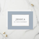 Search for dusty blue bridesmaid cards Bridal party