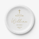 Search for christian paper plates Baby boy