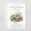 Search for family picnic invitations Watercolor