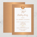 Search for monogram birthday invitations Gold
