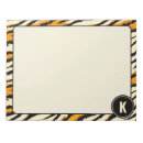 Search for tropical animal notepads Tiger