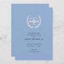 Search for commencement ceremony invitations Blue