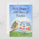 Search for independence day party invitations Watercolor