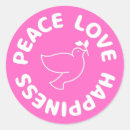 Search for peace love happiness stickers Happy