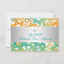 Search for orange silver invitations Blue