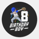 Search for 8th birthday stickers Boys