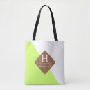 Search for lime green tote bags White