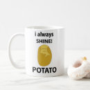 Search for funny potato mugs Cute