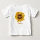 Search for sunflower baby clothes Rustic
