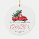 Search for truck christmas tree decorations Mr and mrs