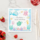 Search for under the sea baby shower napkins Whale