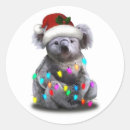 Search for christmas koala stickers Australia
