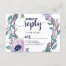 Search for blue floral wreath invitations Purple