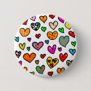 Search for cute patterns badges Hearts