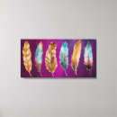 Search for blue feather canvas prints Modern