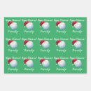 Search for christmas golf wrapping paper Funny