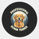 Search for trainer stickers Golden retriever