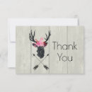 Search for deer head cards thank you