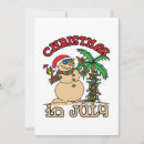 Search for snowman on beach christmas cards Summer