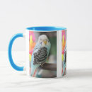 Search for blue parakeet mugs Cute