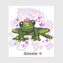 Search for frog drawing stickers For kids