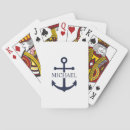 Search for blue anchor playing cards Captain