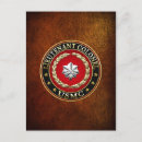 Search for ranks vertical postcards C7 military insignia 3d
