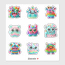 Search for red monster stickers Funny