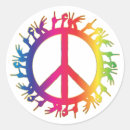 Search for hippie symbols stickers Sixties