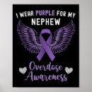 Search for substance abuser posters Purple