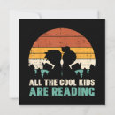 Search for book lovers invitations Retro