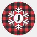 Search for monogram snowflake stickers Winter