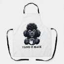 Search for black wolf aprons Pug