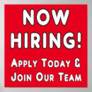 Search for hiring posters Job vacancy
