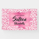 Search for sweet 16 banners Trendy chic stylish