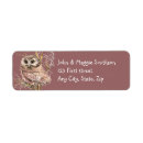 Search for funny bird return address labels Humour