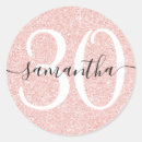 Search for rose gold faux glitter stickers Girly