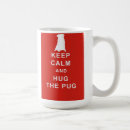 Search for christmas pug mugs Red