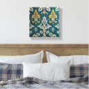 Search for damask canvas prints Vintage