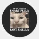 Search for farting cat stickers Fart smella