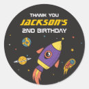Search for rocket ship party stickers Astronaut