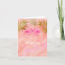 Search for pink watercolor flamingo cards Modern