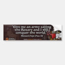 Search for rosary bumper stickers Catholic