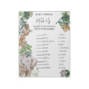 Search for jungle safari games Safari baby shower