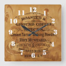 Search for vintage kitchen clocks Coffee